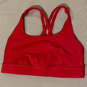 Lululemon Energy Bra Flamenco Red Wmn 4